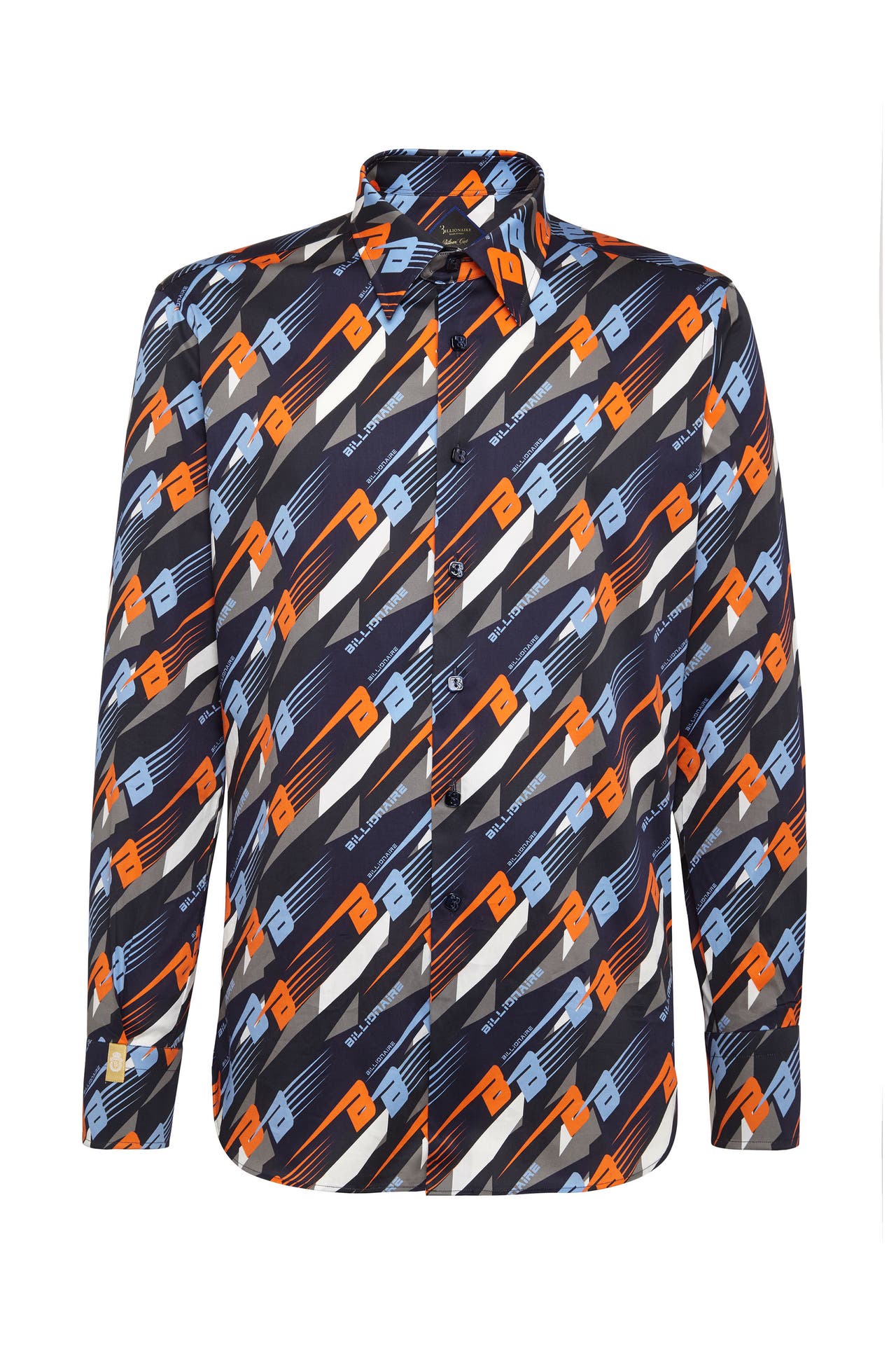 BILLIONAIRE Business-Hemd RACING 14 | darkblue Slim Fit, Bild 1