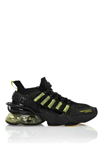 PLEIN SPORT Sportschuhe TIGER 0229 | black/yellowfluo