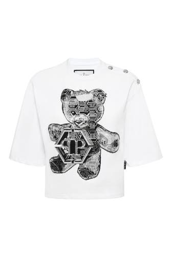 PHILIPP PLEIN T-Shirt TEDDY 01 | white