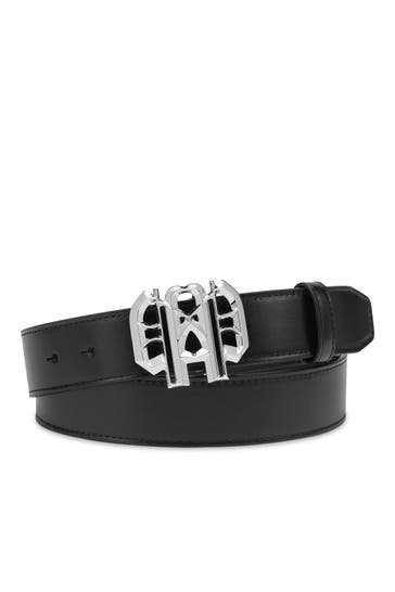 PHILIPP PLEIN Casual-Gürtel GOTHIC PLEIN 0291 | black/nickel