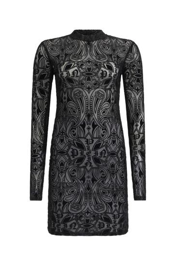 PHILIPP PLEIN Kleid GOTHIC PLEIN 02 | black