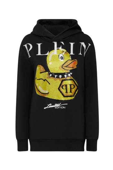 PHILIPP PLEIN Hoodie DUCK 02 | black