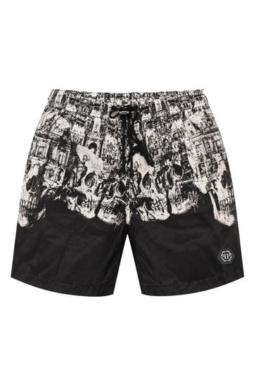 PHILIPP PLEIN Short SKULL 02 | black