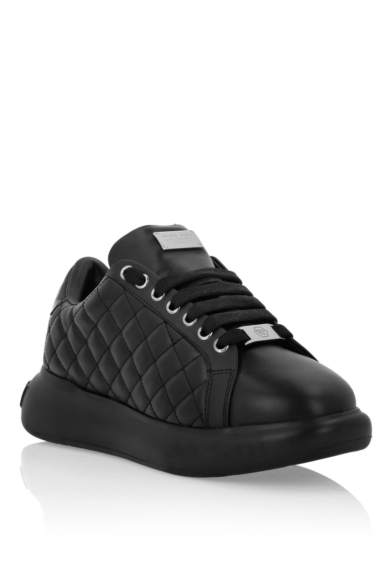 PHILIPP PLEIN Sneaker Matelasse 0202 | black/black, Bild 1