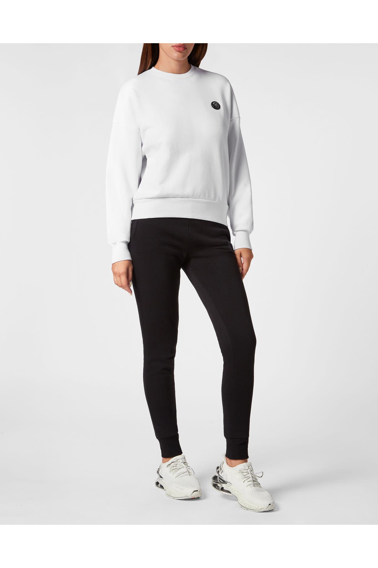 PLEIN SPORT Sweatshirt GLITTER 01 | white, Bild 1