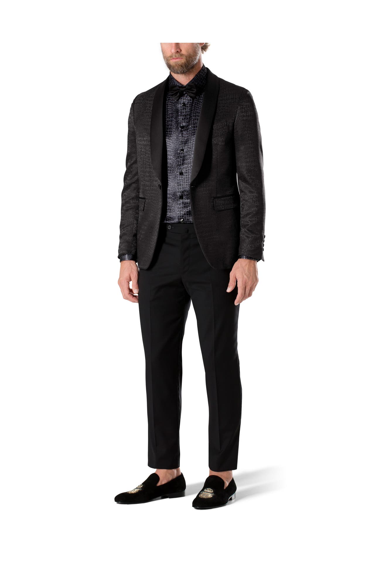 BILLIONAIRE Business-Sakko 02 | black Slim Fit, Bild 1