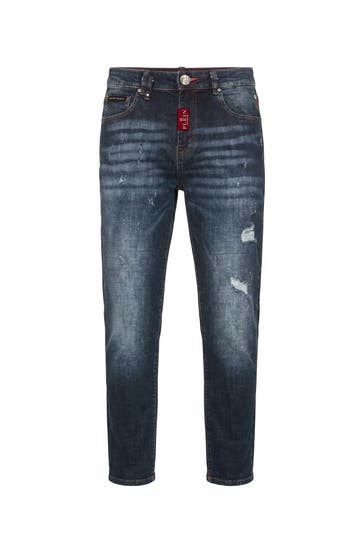 PHILIPP PLEIN Jeans BASIC 07BM | Blue Storm Straight