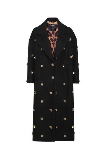 PHILIPP PLEIN Wollmantel 02 | black