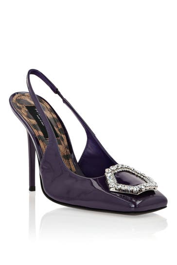 PHILIPP PLEIN High Heels HEXAGON 73 | Purple