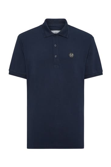 PHILIPP PLEIN Polo-Shirt GOTHIC PLEIN 14 | darkblue