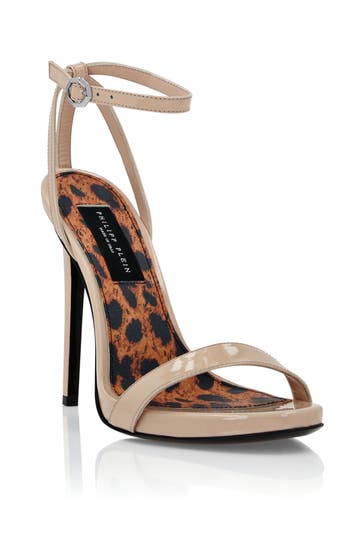 PHILIPP PLEIN High Heels LEOPARD 62 | nudepink