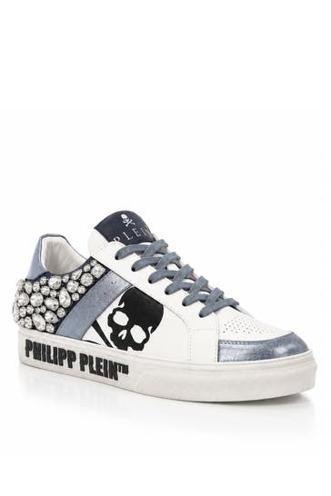 PHILIPP PLEIN Sneaker SKULL 0714 | lightblue/darkblue