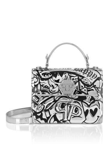 PHILIPP PLEIN Handtasche SMILE 70 | Silver