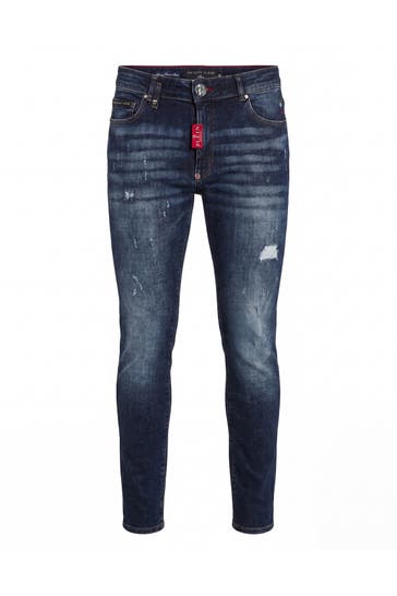 PHILIPP PLEIN Jeans BASIC 07BM | Blue Storm Slim