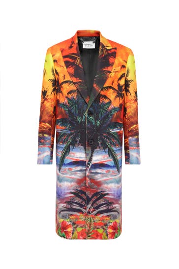 PHILIPP PLEIN Wollmantel HAWAII 21 | multicolor