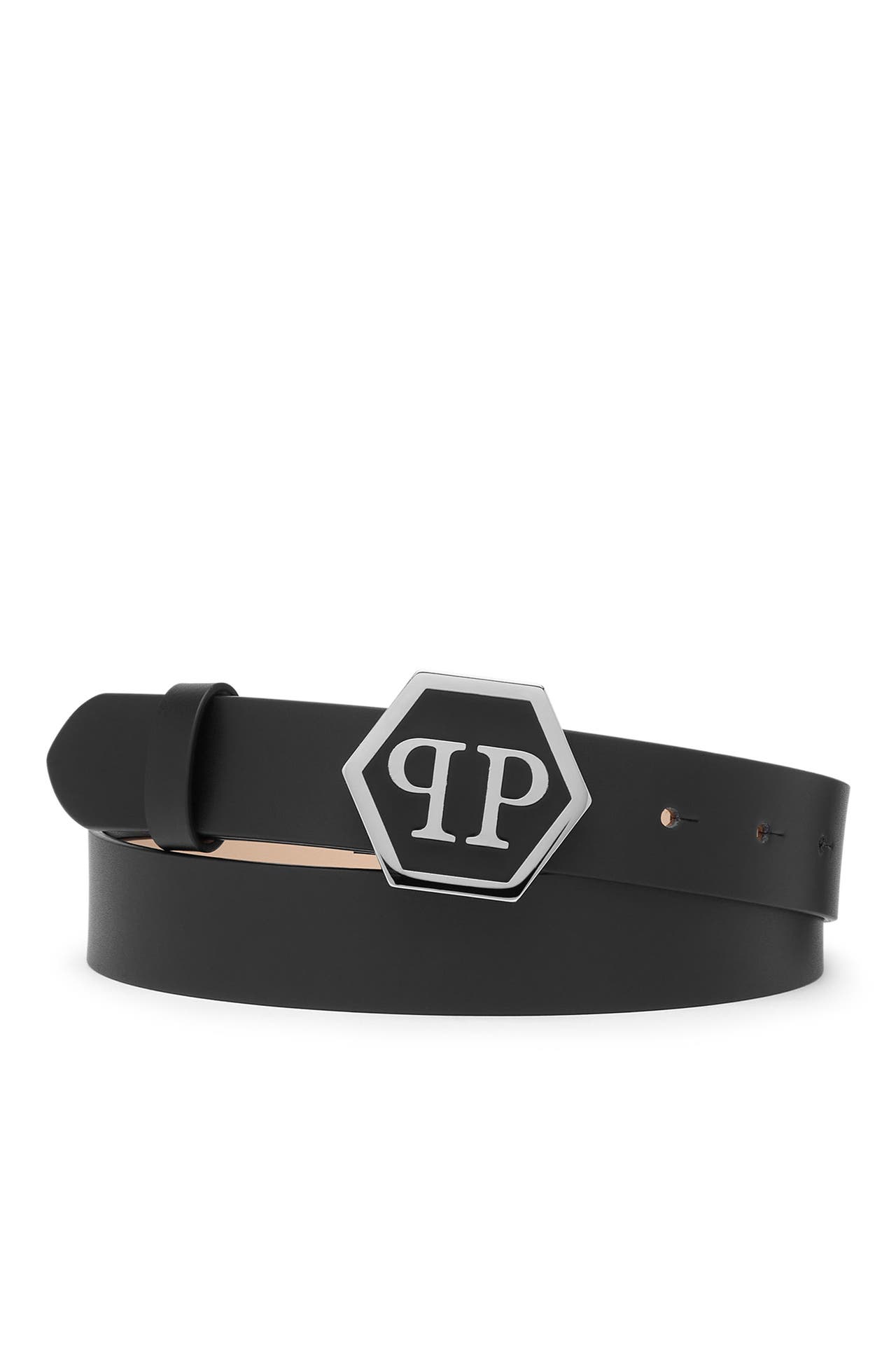 PHILIPP PLEIN Gürtel HEXAGON 0291 | black/nickel, Bild 1