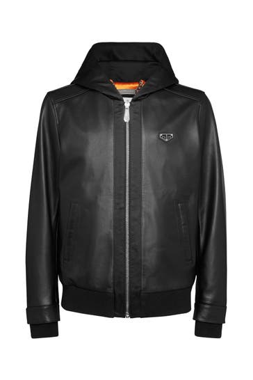 PHILIPP PLEIN Lederjacke 02 | black