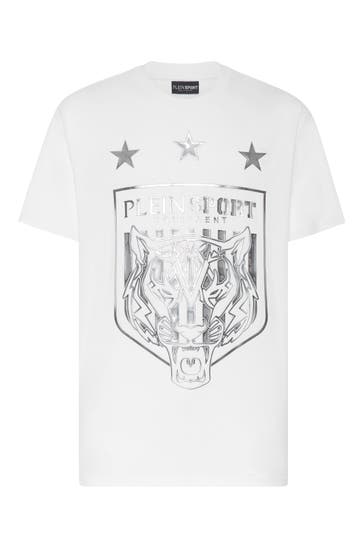 PLEIN SPORT Rundhals-T-Shirt TIGER