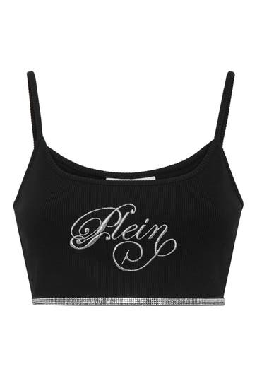 PHILIPP PLEIN Top SIGNATURE 02 | black