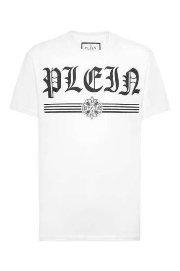 PHILIPP PLEIN T-Shirt Rundhalsausschnitt Ss GOTHIC PLEIN