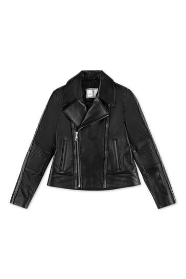 PHILIPP PLEIN Leder Biker SIGNATURE