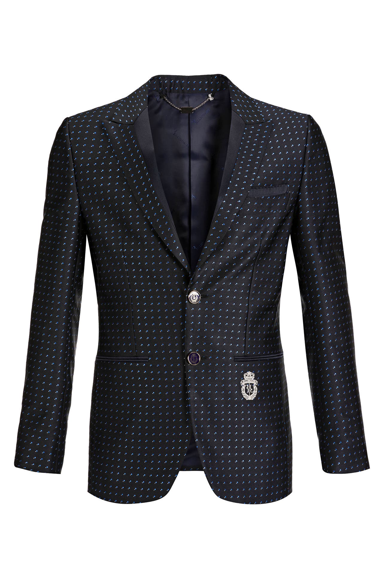 BILLIONAIRE Business-Sakko 02 | black Slim Fit, Bild 1