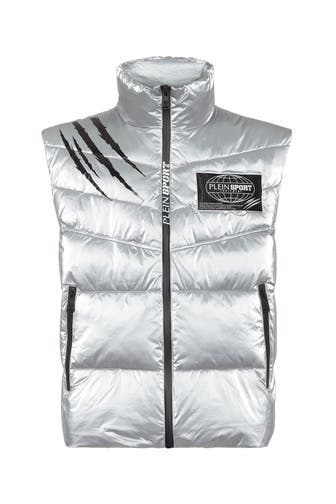 PLEIN SPORT Weste 70 | Silver