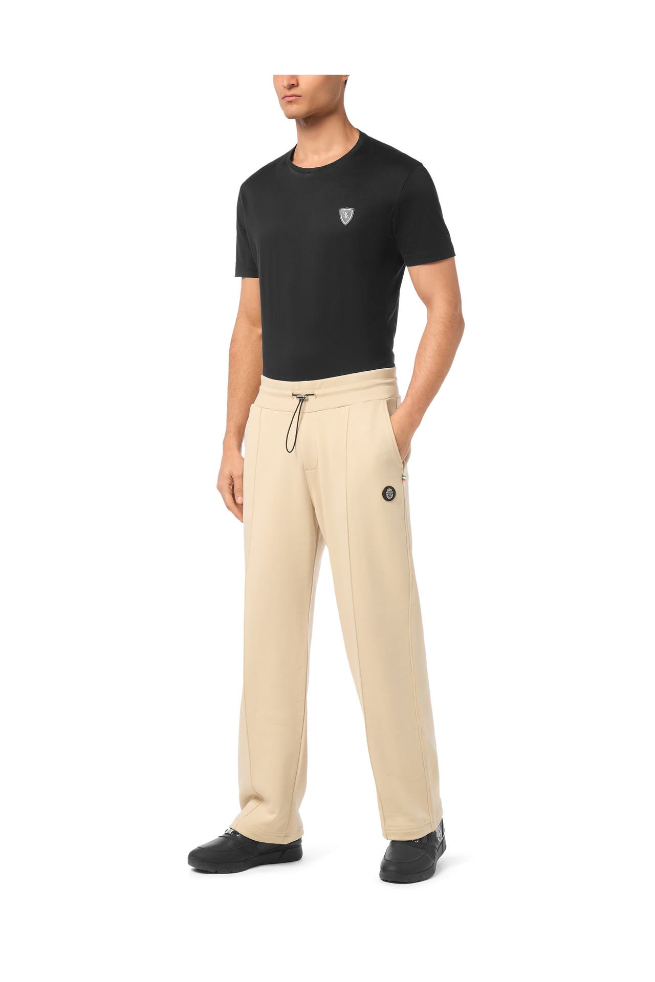 BILLIONAIRE Sweatpant LION 06 | beige Loose Fit, Bild 1