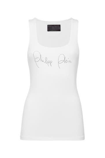 PHILIPP PLEIN Top 0160 | white/crystal