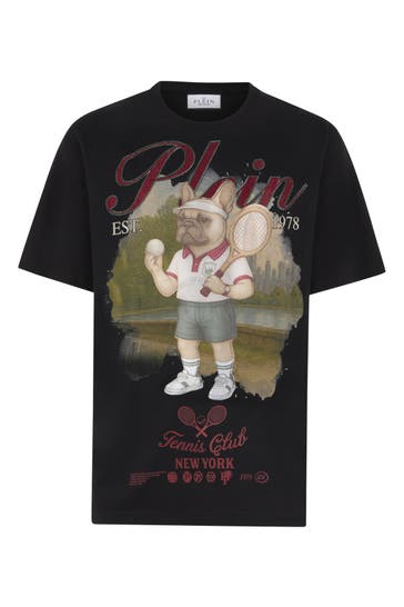 PHILIPP PLEIN Kurzarm-Rundhals-T-Shirt