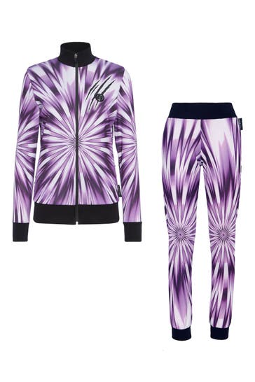 PLEIN SPORT Sweatjacke SCRATCH 30 | lilac