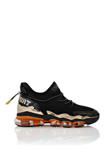 PLEIN SPORT Sportschuhe 0286 | black/orangefluo