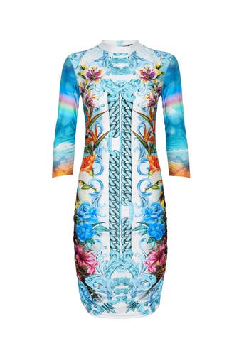 PHILIPP PLEIN Kleid HAWAII 07 | lightblue