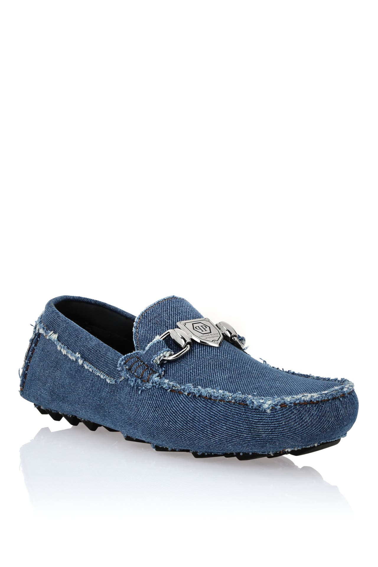 PHILIPP PLEIN Slipper 08 | middleblue, Bild 1