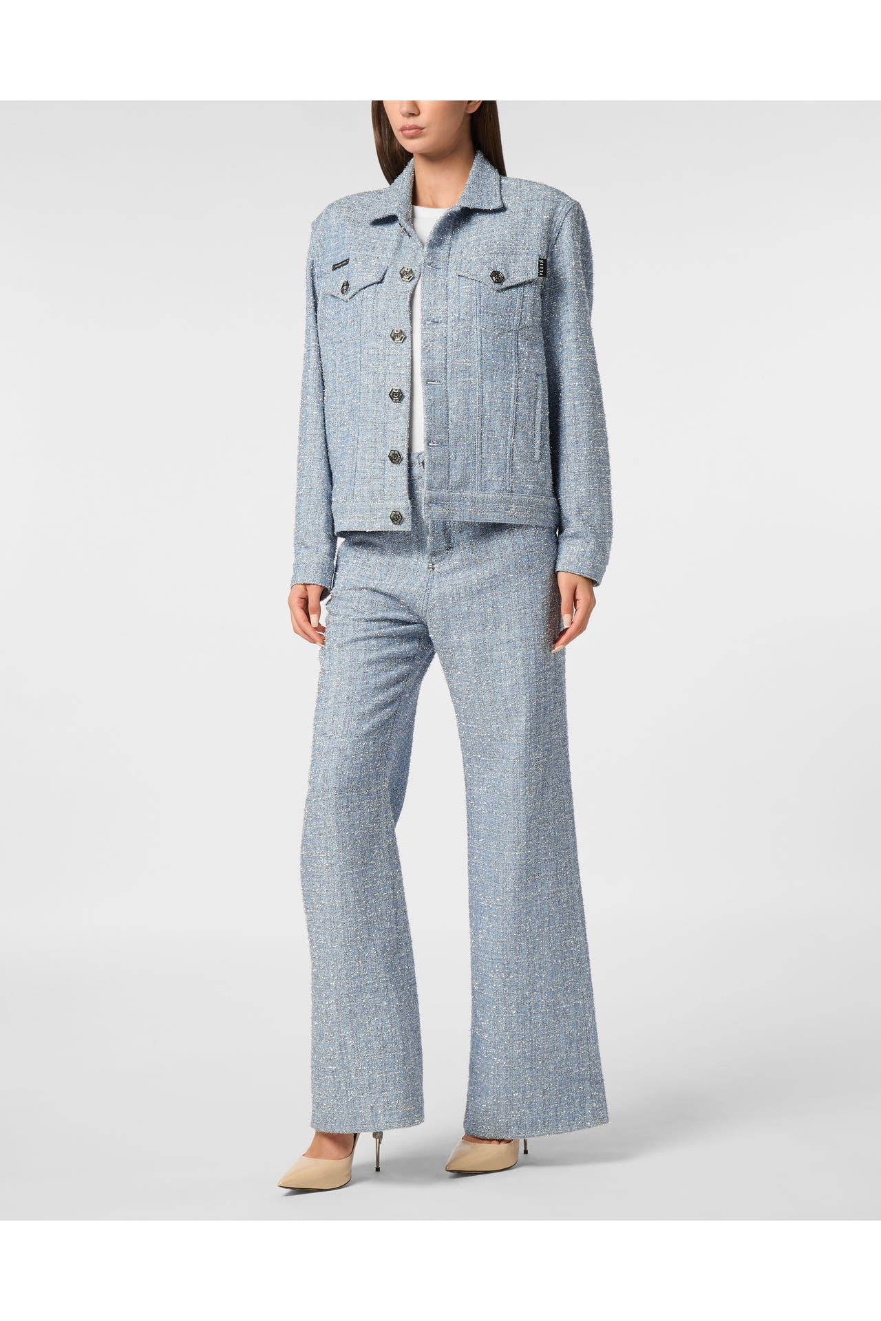 PHILIPP PLEIN Jeansjacke 08 | middleblue, Bild 1