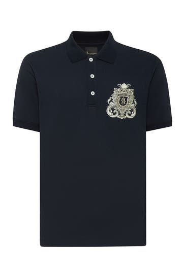 BILLIONAIRE Polo-Shirt BAROQUE 14 | darkblue