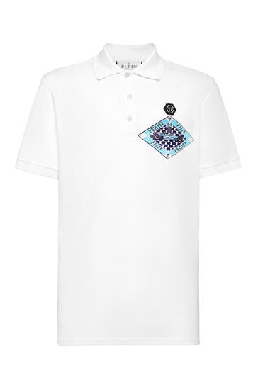 PHILIPP PLEIN Polo-Shirt 01 | white