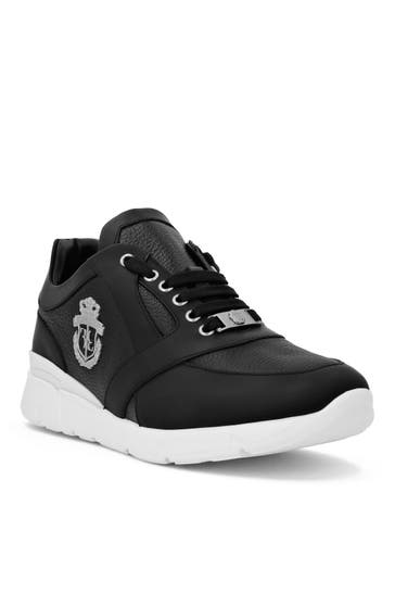 BILLIONAIRE Sneaker CREST 0201 | black/white
