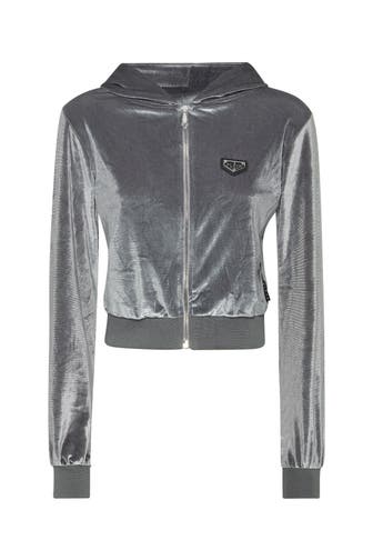 PHILIPP PLEIN Sweatjacke SIGNATURE 10 | grey
