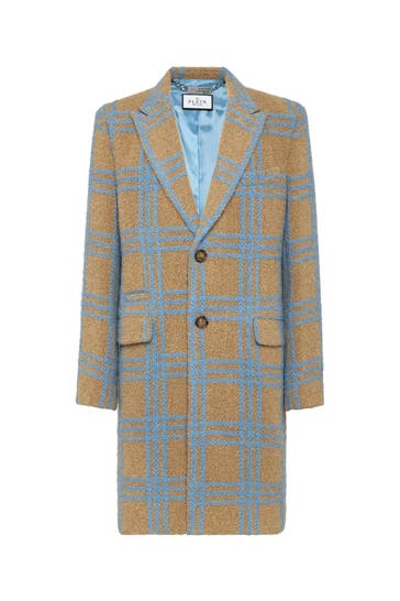 PHILIPP PLEIN Wollmantel 0607 | beige/lightblue