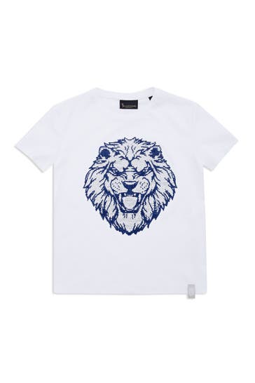 BILLIONAIRE T-Shirt LION 01 | white
