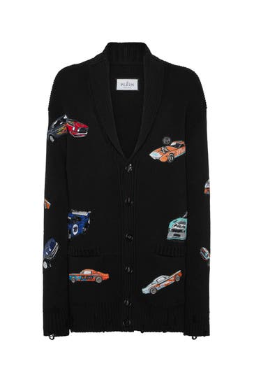 PHILIPP PLEIN Pullover RACING 02 | black