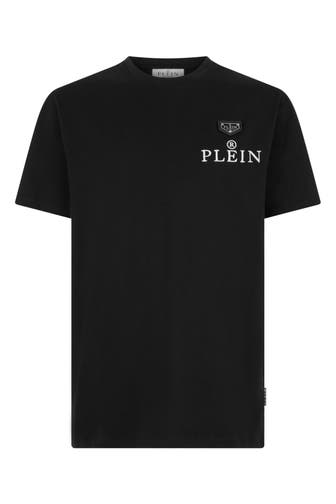 PHILIPP PLEIN Kurzarm-Rundhals-T-Shirt