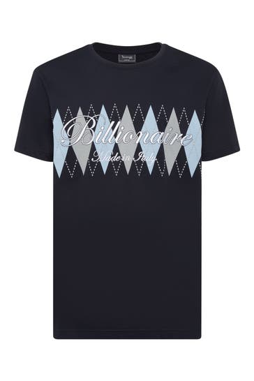 BILLIONAIRE Kurzarm-Rundhals-T-Shirt
