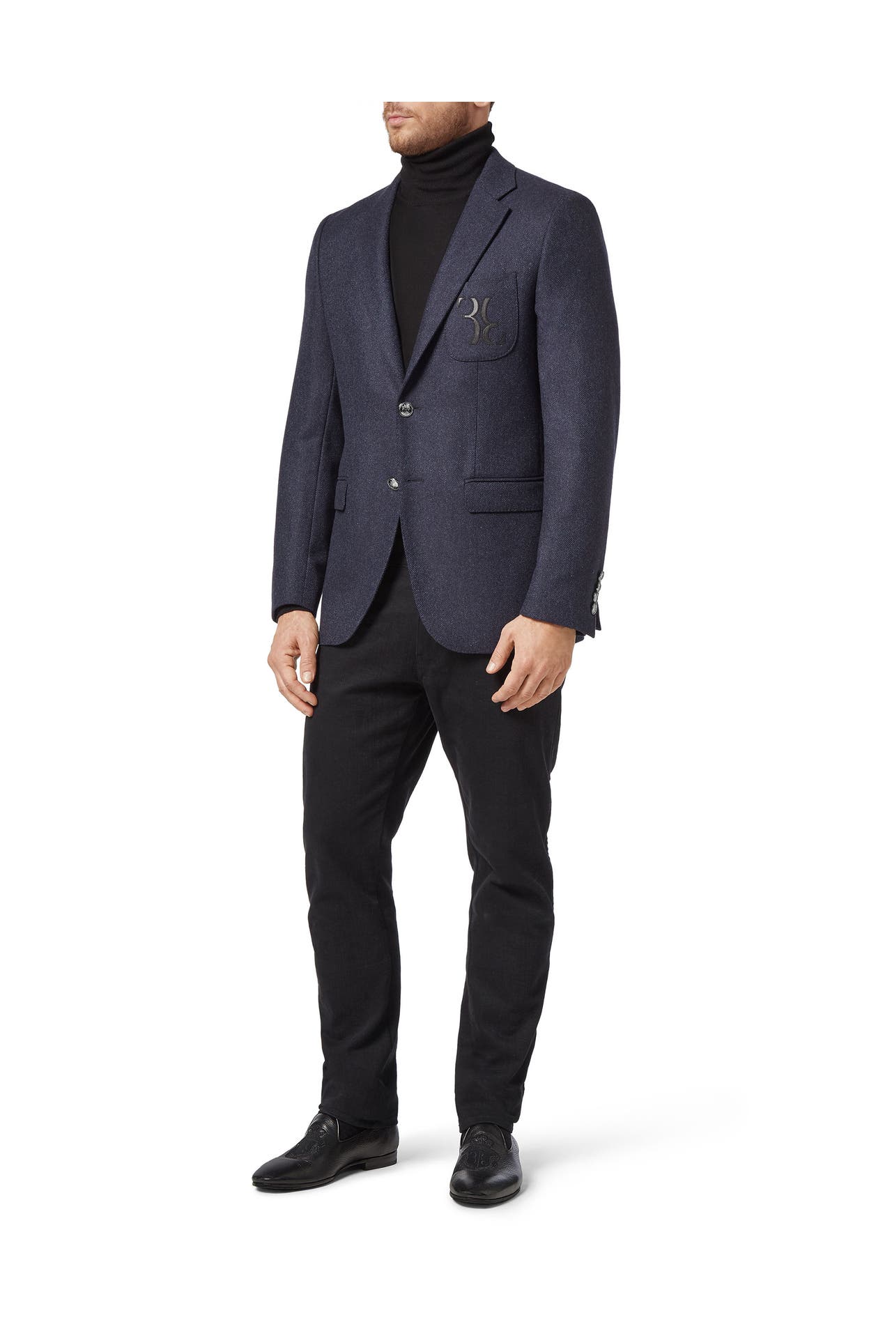 BILLIONAIRE Business-Sakko DOUBLE B 14 | darkblue Slim Fit, Bild 1