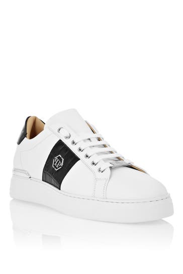 PHILIPP PLEIN Sneaker HEXAGON 0102 | white/black