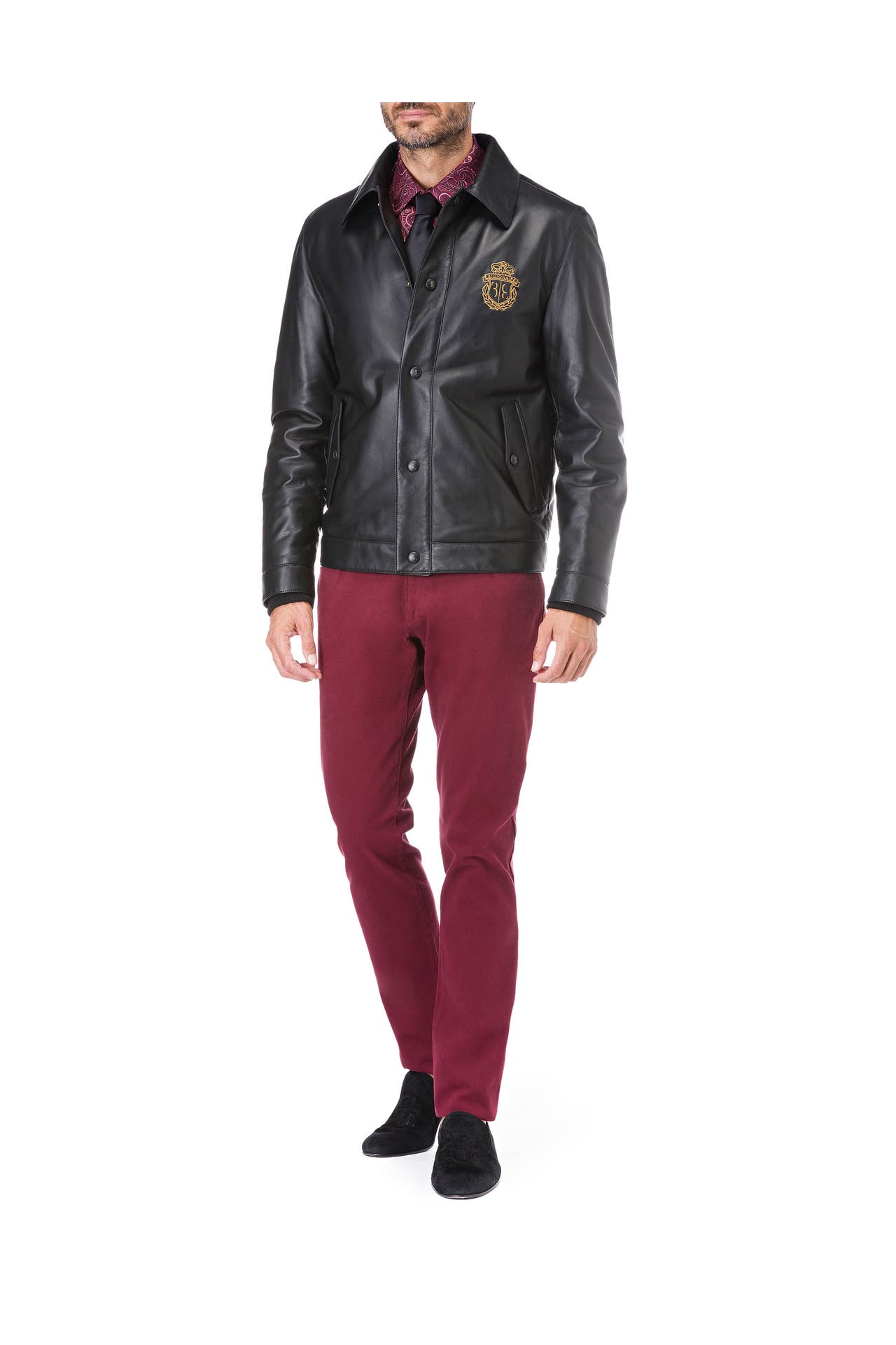BILLIONAIRE Business-Hose 35 | Bordeaux Slim, Bild 1