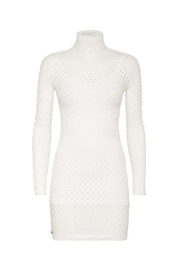 PHILIPP PLEIN Kleid 01 | white