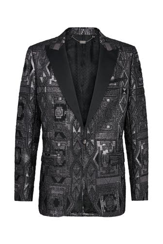 BILLIONAIRE Business-Sakko 02 | black Slim Fit