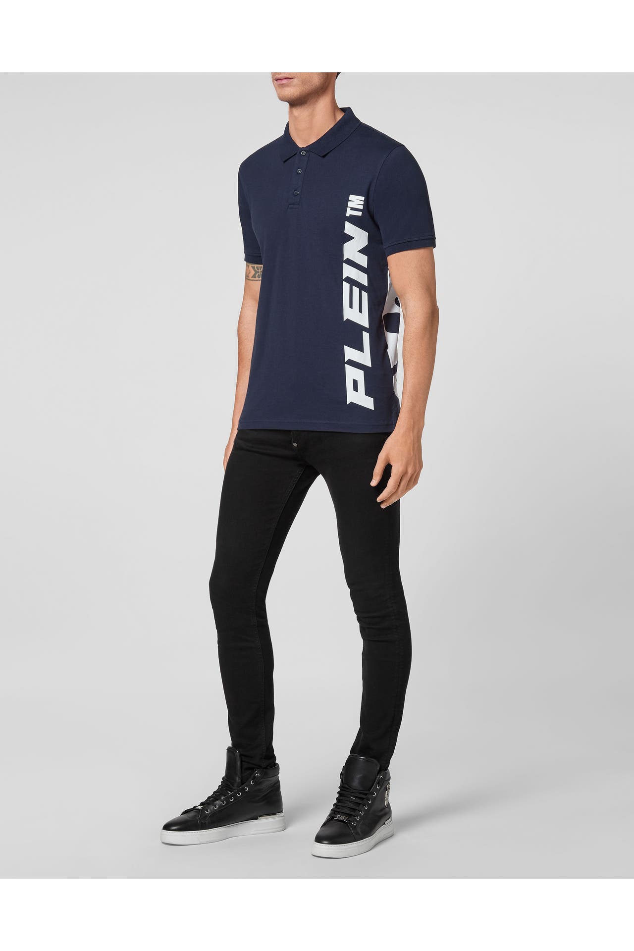 PHILIPP PLEIN Polo-Shirt 24 | navy, Bild 1